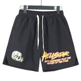 HELLSTAR Inner Peace Flame Beach Shorts