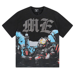 MIXED EMOTION “Astronaut” Rhinestone Tee