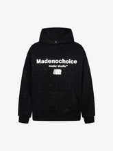 Simple Letter Print Sparking Loose Hoodie