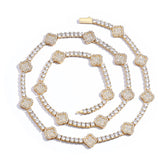 Women's Spring Buckle Zircon Necklace #CHA306