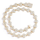 Women's US Dollars Money Bag Cuban Necklace #CHA309