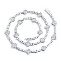 Women's Spring Buckle Zircon Necklace #CHA306