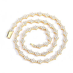 Women's Spring Clasp Airplane Tennis Necklace #CHA258