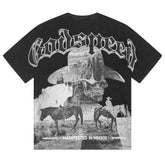 GODSPEED Skeleton Cowboy T-shirt
