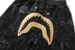 BAPE GOLD BAPE LETTER Pants