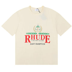 RHUDE East Hampton Crest T-Shirts