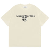 Maison Margiela Digital Letter Logo T-Shirts