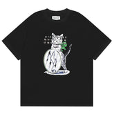 Maison Margiela Digital Printed Logo T-Shirts