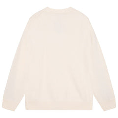 AMIRI Cotton V-Neck Bones Cardigan