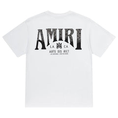 AMIRI AM Logo Cotton Jersey T-Shirts