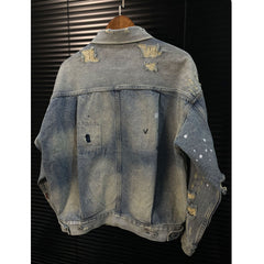 SAINT MICHAEL Flap Pockets Denim Jacket