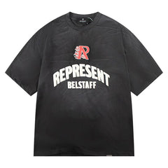 Represent X Belstaff Flame Phoenix T-Shirt