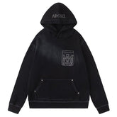 AMIRI outline-pocket hoodie