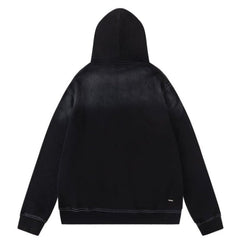 AMIRI outline-pocket hoodie