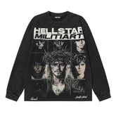 Hellstar Studios Face Long Sleeve Tee