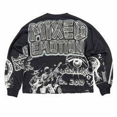 MIXED EMOTION “Astro” Long Sleeve Tee