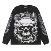Hellstar Studios Skull Long Sleeve Tee
