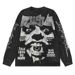Hellstar Studios Face Long Sleeve Tee