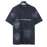 HELLSTAR Washed Old Rhinestone T-shirt