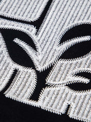 Vintage Embroidered Graphic Pattern Hoodie