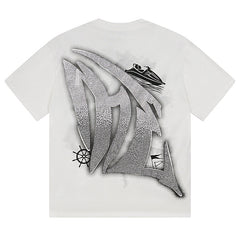 MIXED EMOTION Rhinestone Tee