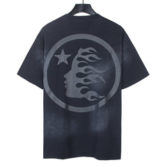 HELLSTAR Washed Old Rhinestone T-shirt