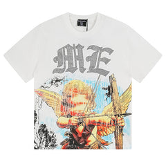 MIXED EMOTION “Angel” Rhinestone Tee