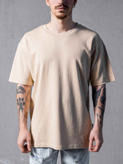 Beige Oversize Tee