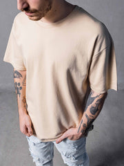 Beige Oversize Tee