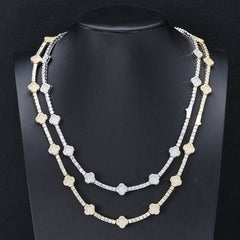 Women's Spring Buckle Zircon Necklace #CHA306