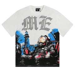 MIXED EMOTION “Astronaut” Rhinestone Tee