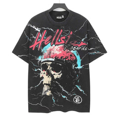 HELLSTAR SATAN Pattern T-Shirt