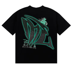 MIXED EMOTION Rhinestone Goblin Tee