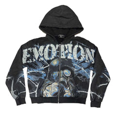 MIXED EMOTION Disinfectant Mask Hoodie