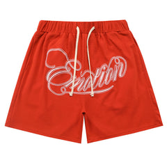 MIXED EMOTION Embroidery Shorts