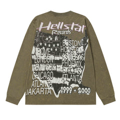 Hellstar Studios Face Long Sleeve Tee