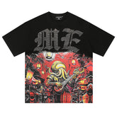 MIXED EMOTION “Octopus” Rhinestone Tee