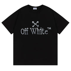 Off White Logo Pattern Printed T-Shirt