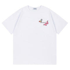 Off White Arrow Pattern Printed T-Shirt