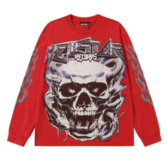 Hellstar Studios Skull Long Sleeve Tee