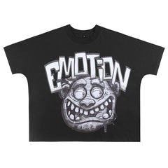 MIXED EMOTION Black “Monster” Tee