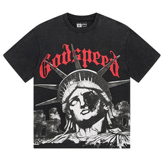 GODSPEED Statue Of Liberty T-shirt