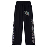 MIXED EMOTION Colored Rhinestones Pants