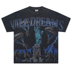 VALLEY Vale Forever NYC INVASION BIG Vintage TEE