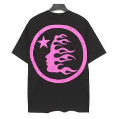 HELLSTAR Classic Lettering Rhinestone T-Shirt