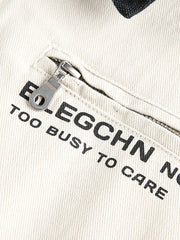 Street Washed Distressed Detroit Jacket