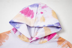 Gallery Dept Tie-dye Gold Letter Hoodies