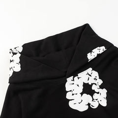 Denim Tears The Cotton Wreath Hoodie Black