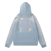 AMlRl Patch Pattern Hoodies
