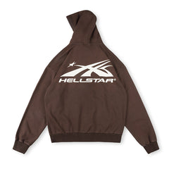 Hellstar HS Logo Zip Up Hoodie